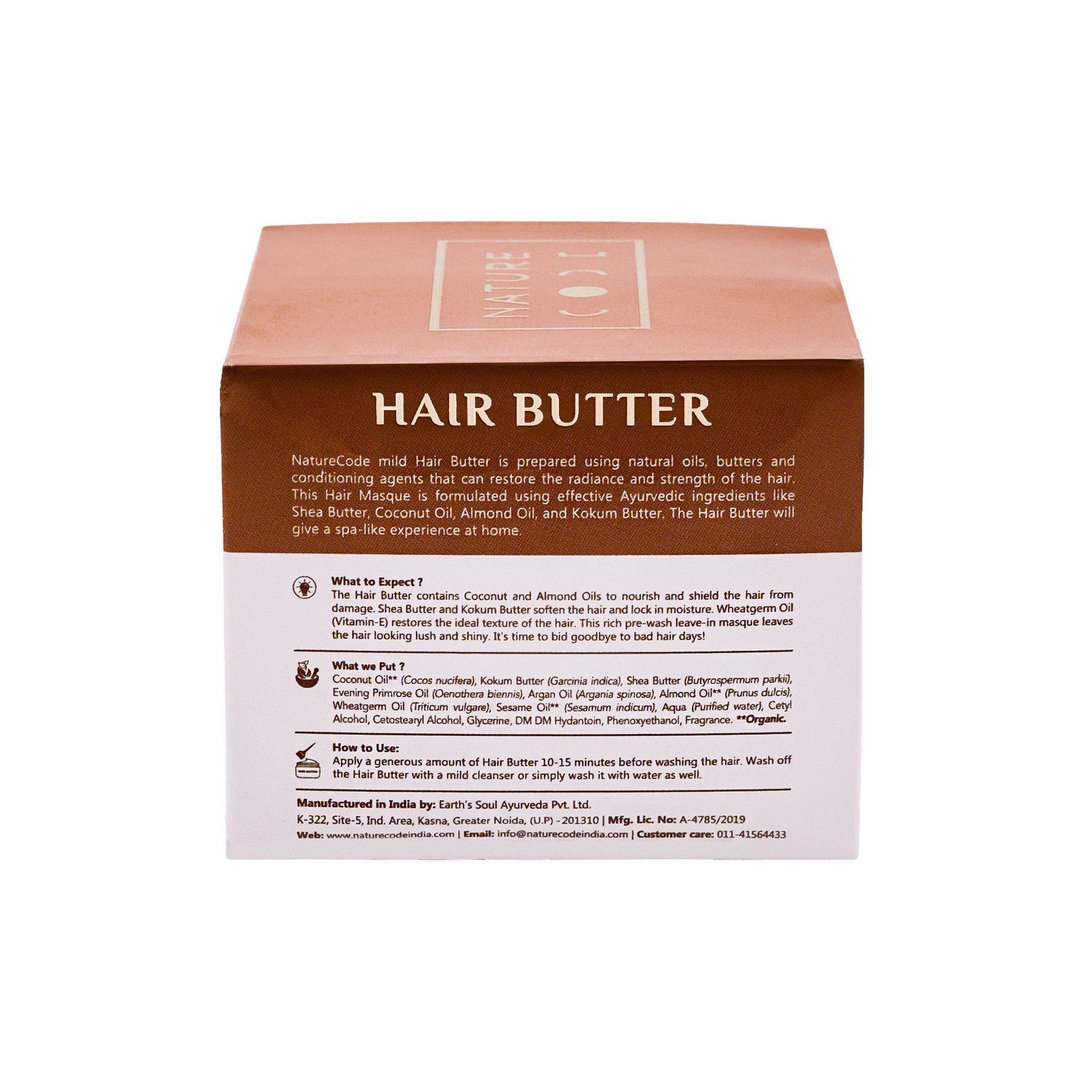 Nature Code Hair Butter - 100gm