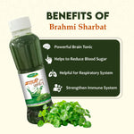 Swadeshi Brahmi Sharbat for Healthy Brain, Respiratory System & Immunity - 700ml