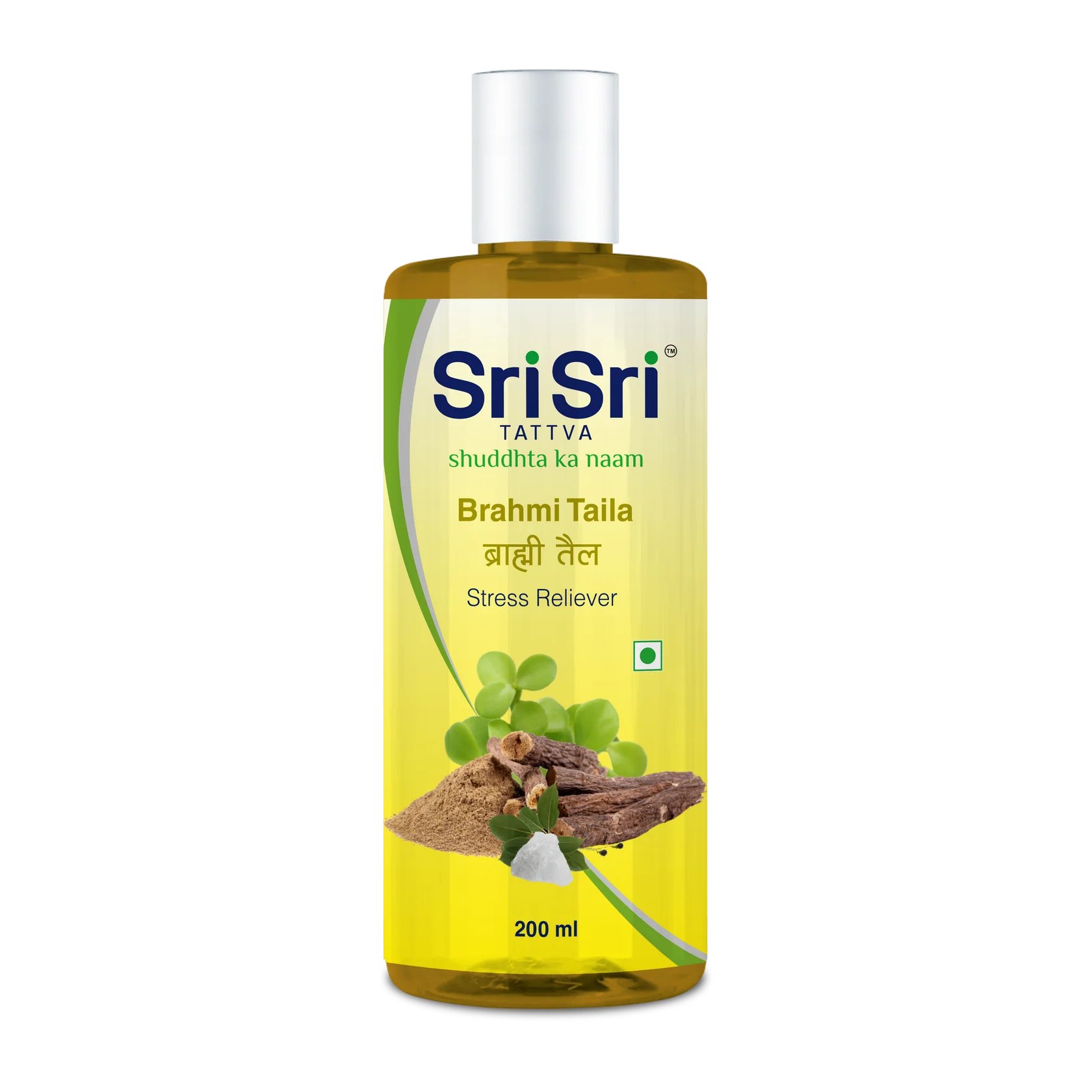 Sri Sri Tattva Brahmi Taila | Stress Reliever | 200ml