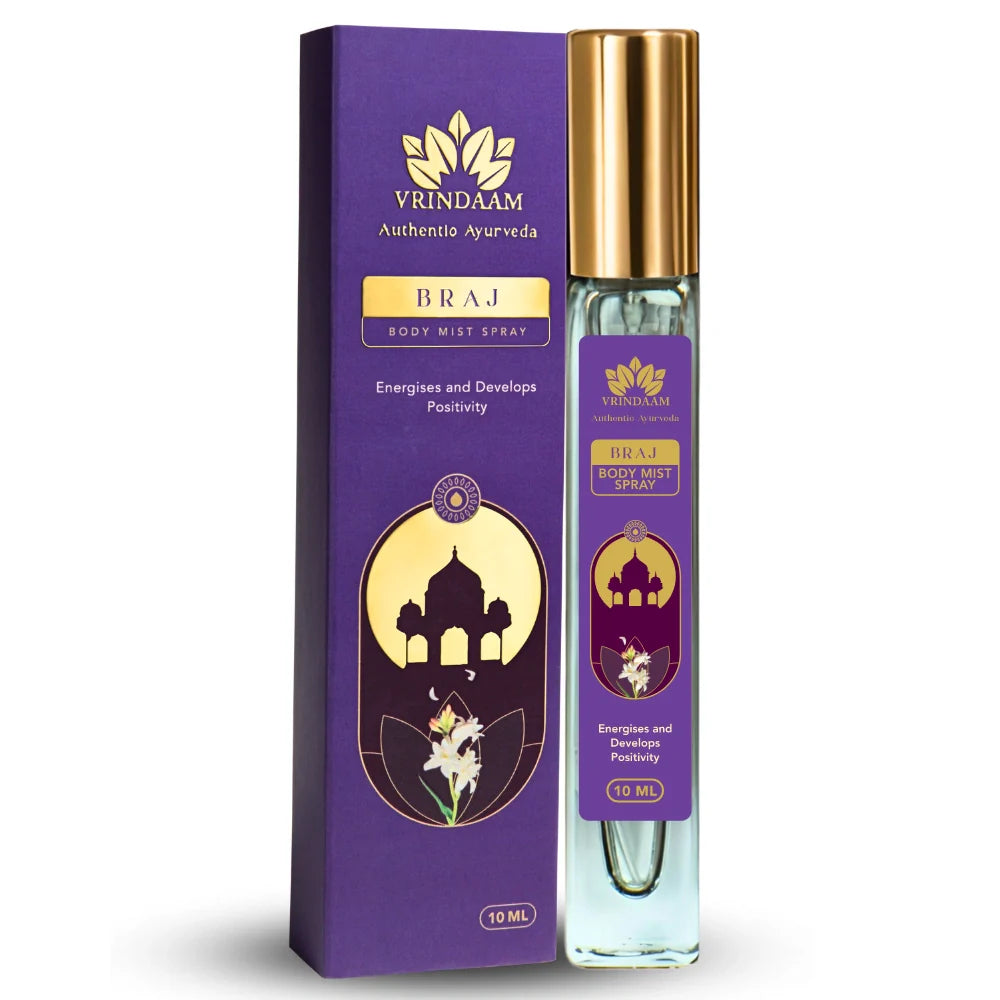 Vrindaam Braj Body Mist Spray - 10ml