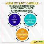 BodyWell Neem Veg Capsule - 60 Capsules