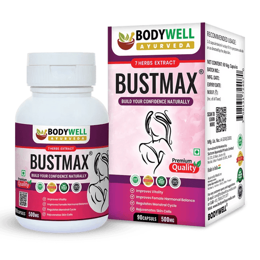 Bodywell Ayurveda BustMax Capsules - 90 Capsules - 500mg