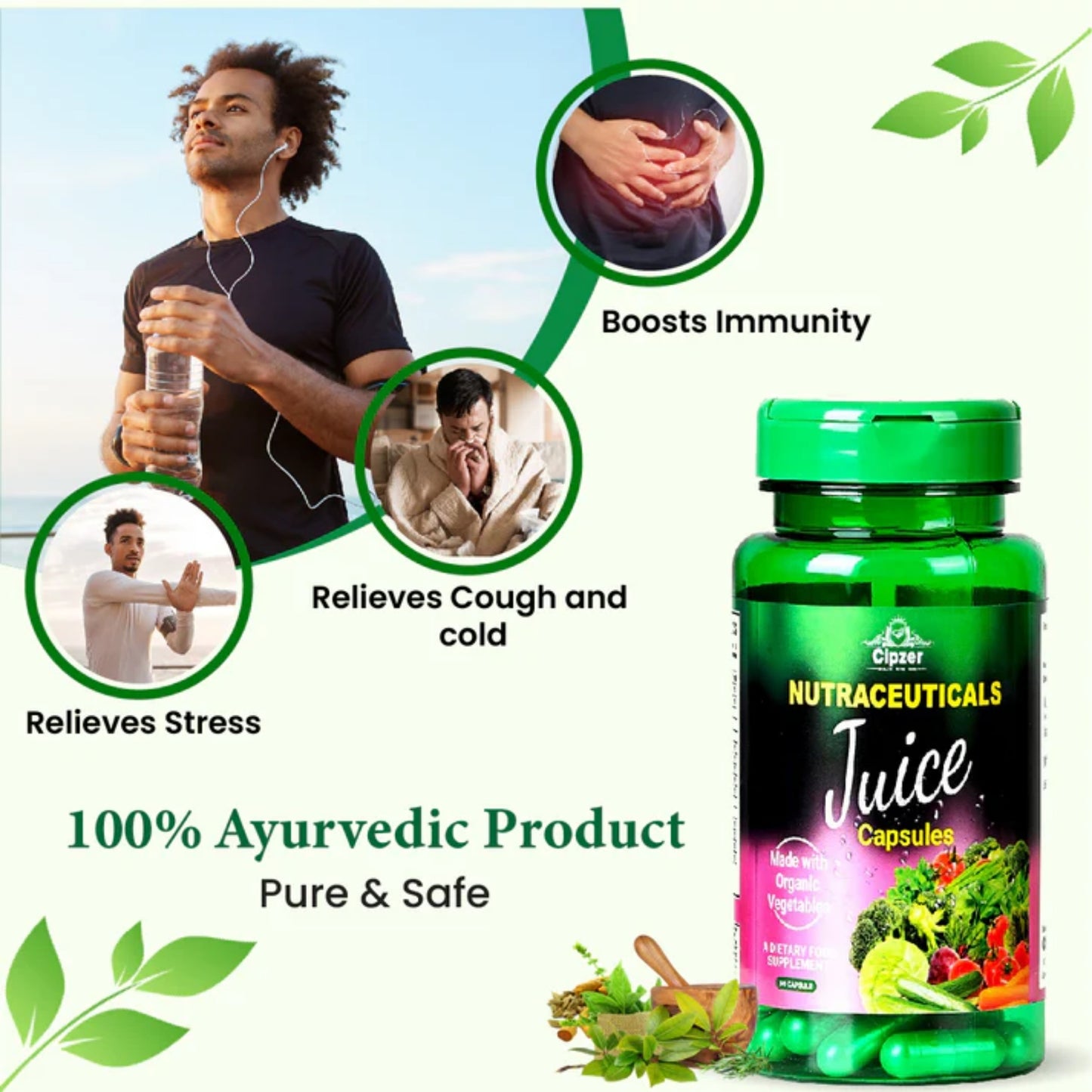 Cipzer Neutraceuticals Juice Capsule - 60 Capsules