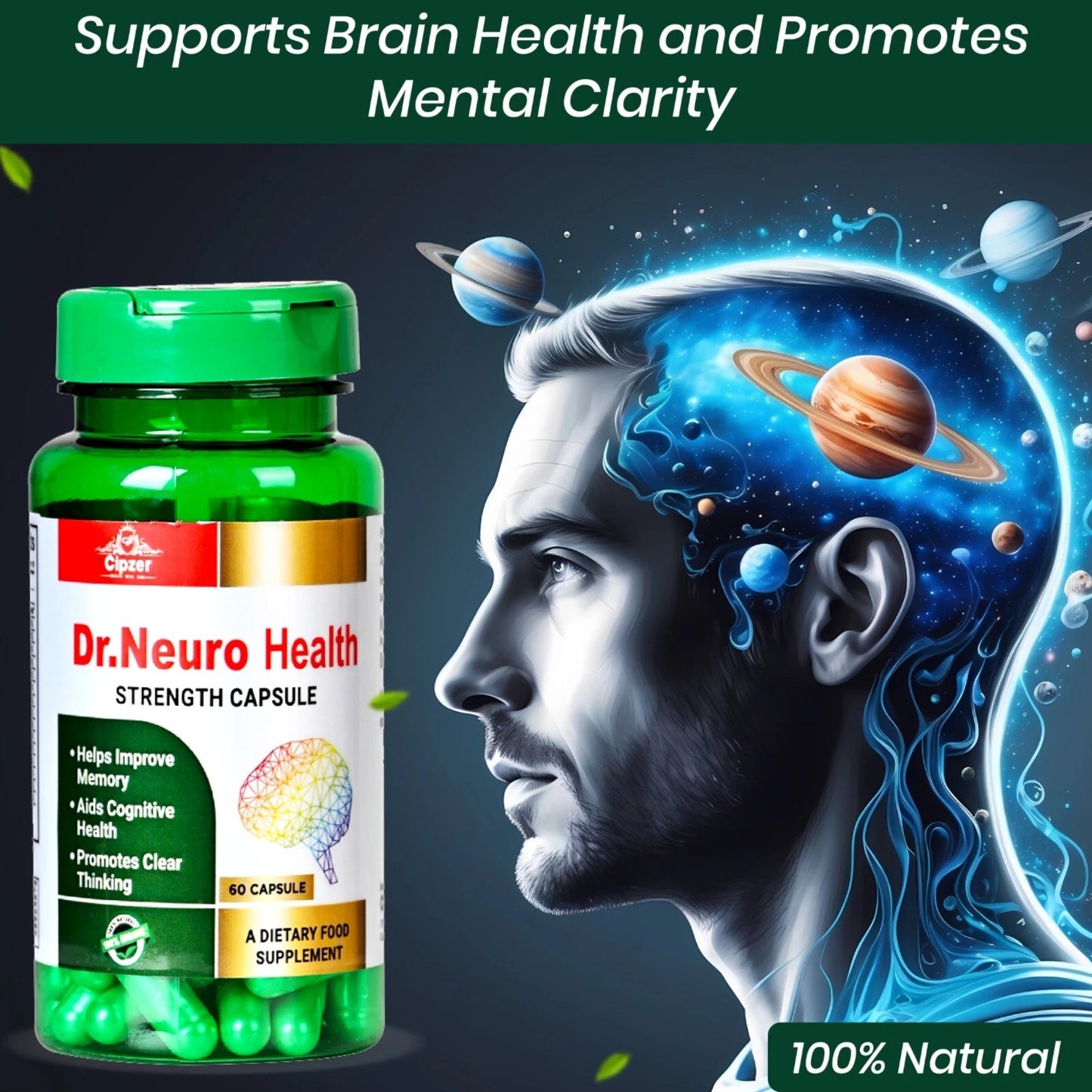 Cipzer Dr. Neuro Health Capsule - 60 Capsules