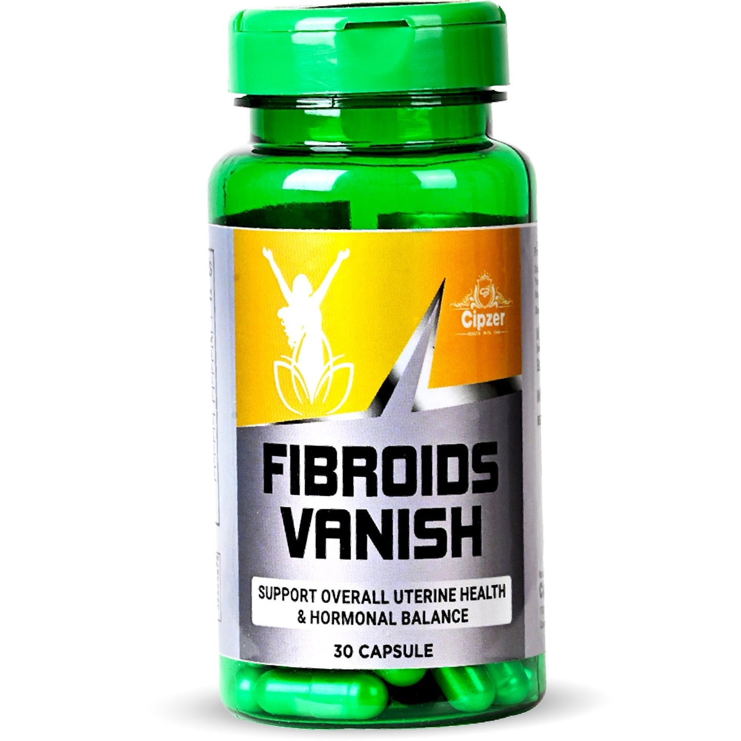 Cipzer Fibroids Vanish 30 Capsules | Natural Herbal Support For Fibroid Relief, Uterine Health & Wellness
