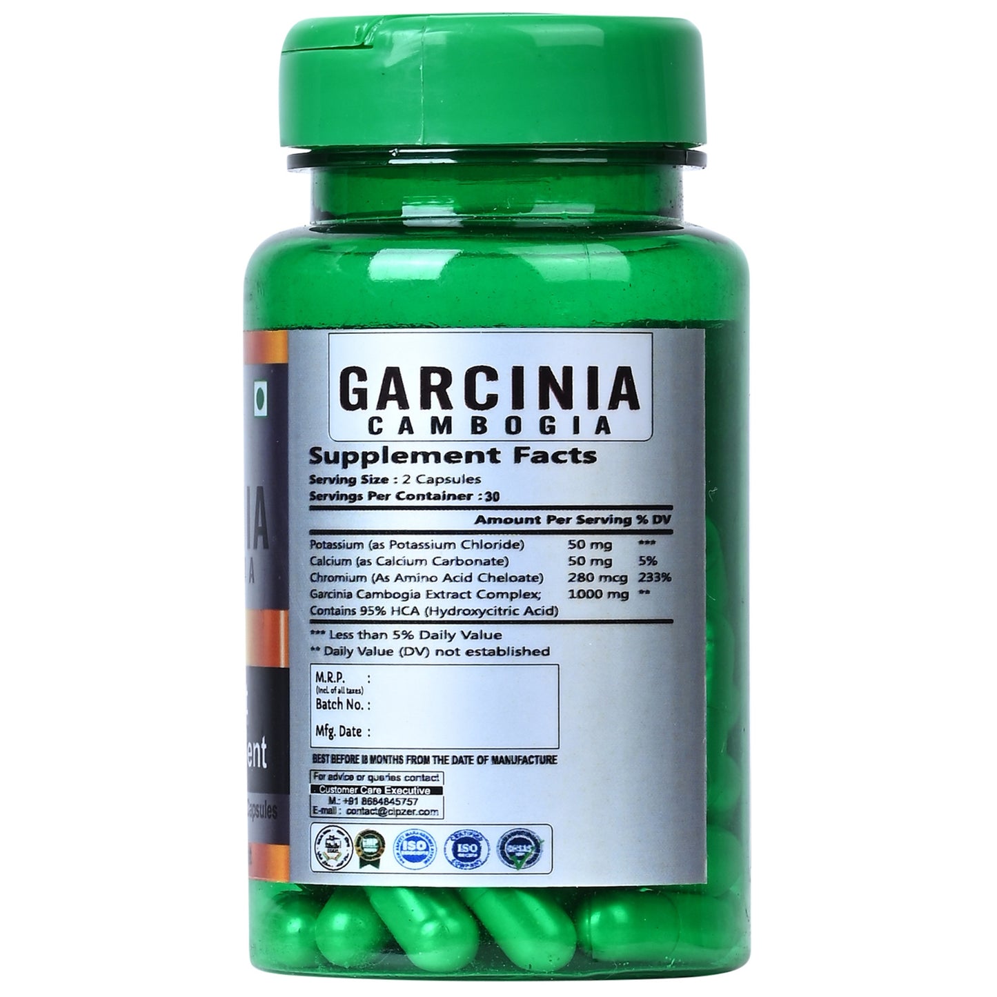 Cipzer Garcinia Cambogia Capsule