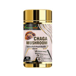 Vitaminnica Chaga Mushroom Capsules - Immune Defense & Superfood Antioxidant, 60 Count
