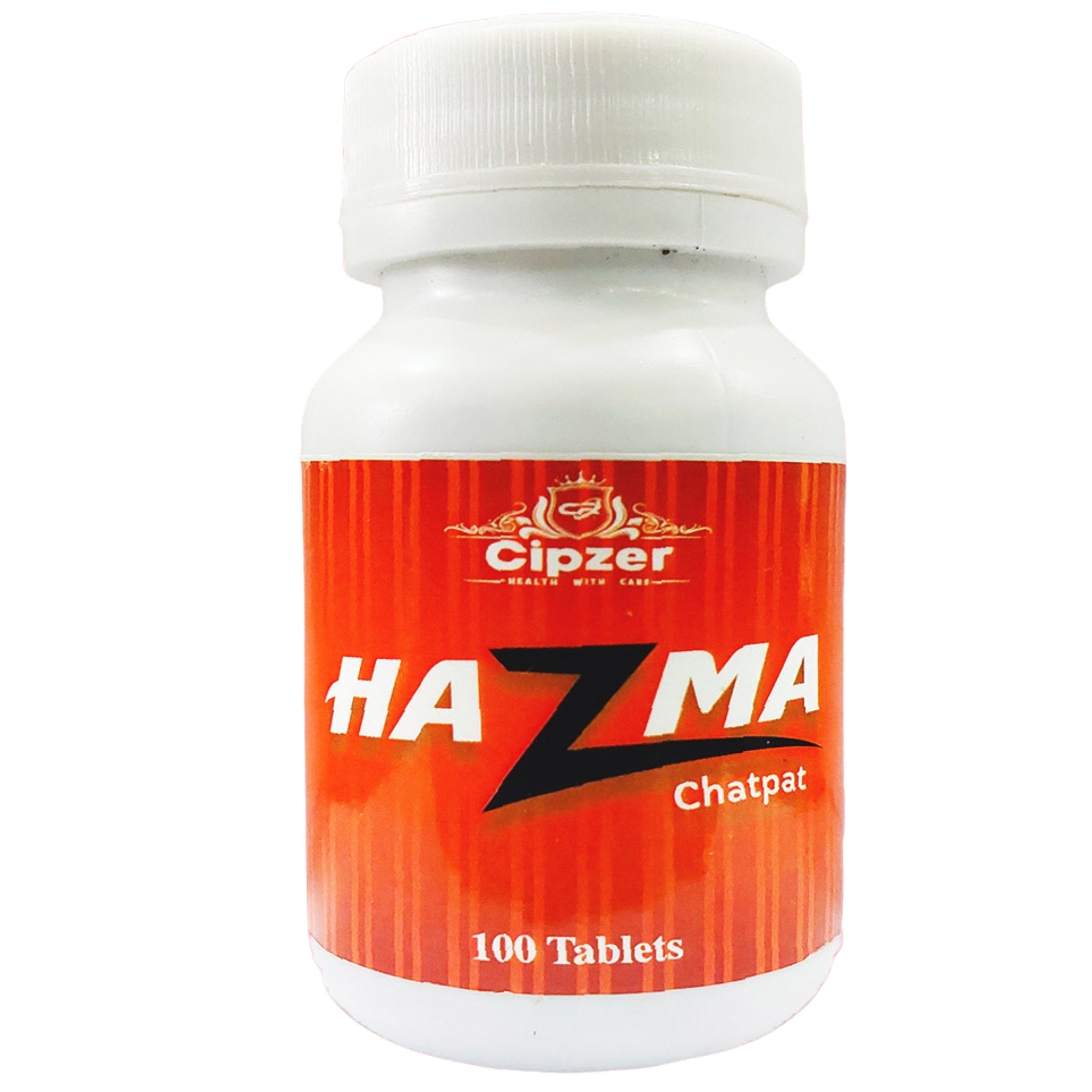 Cipzer Hazma Chatpat Tablets - 100 Tablets | Herbal Digestive Aid for Acidity, Indigestion & Gas Relief