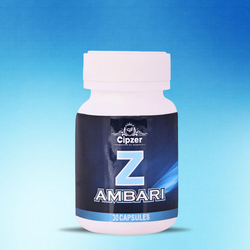 Cipzer Z Ambari Capsules - 30 Capsules | Kidney Stones, Gallbladder Cleanse, Urinary & Kidney Health Support