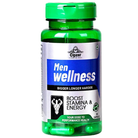 Cipzer Men Wellness Bigger Longer Harder Capsule - 30 Capsules