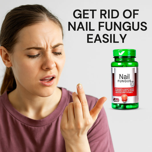 Cipzer Nail Fungus 60 Capsules | Herbal Remedy For Nail Infection, Itching, Cracks & Strong Nails