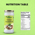 Just Organik Organic Extra Virgin Coconut Oil -350ML
