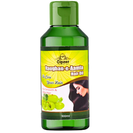 Cipzer Raughan-e-Aamla - 100ml | Herbal Hair Oil for Hair Growth, Dandruff, Hair Fall & Scalp Nourishment