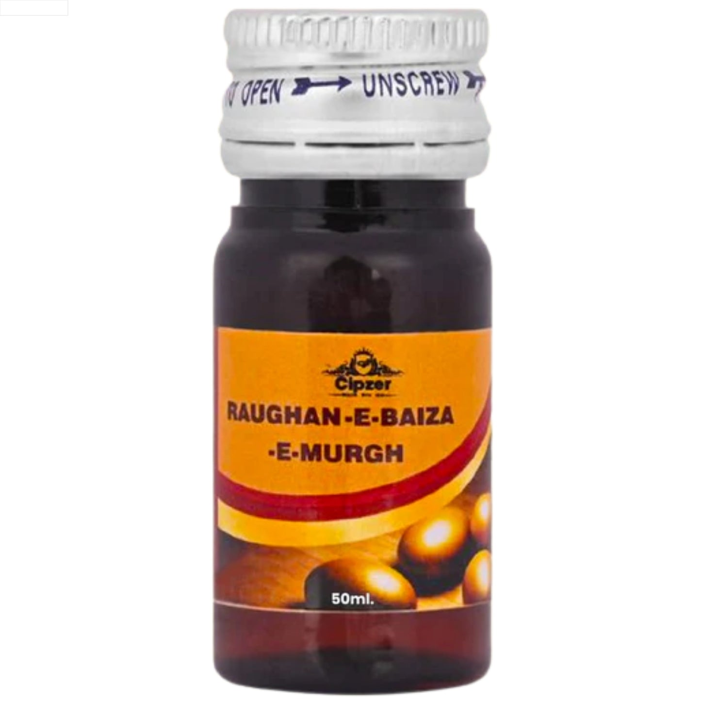 Cipzer Raughan-E-Baiza-E-Murgh - 50ml | Herbal Egg Oil for Hair Growth, Skin Care & Joint Massage