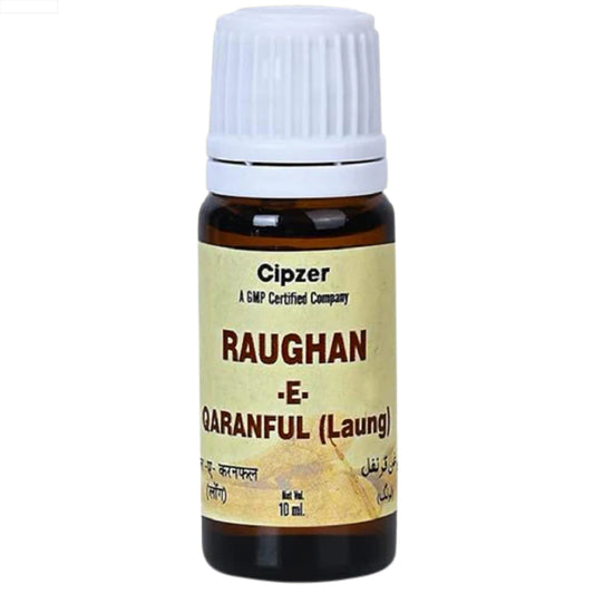 Cipzer Raughan-E-Qaranful (Laung) - 10ml | Herbal Clove Oil for Toothache, Digestion & Pain Relief