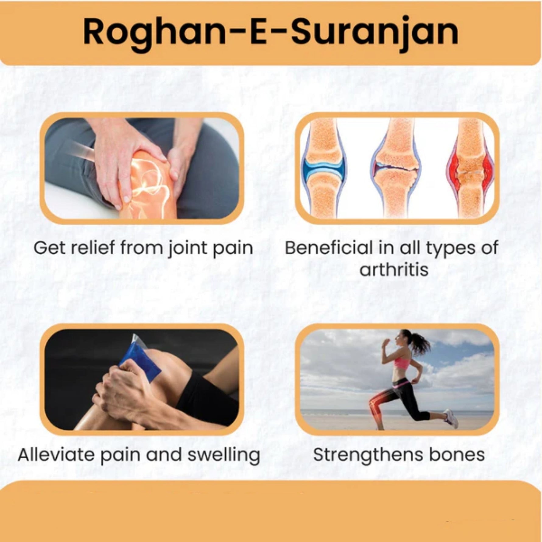 Cipzer Raughan-E-Suranjan 50ML | Herbal Oil for Joint Pain, Swelling, Arthritis & Muscular Relief
