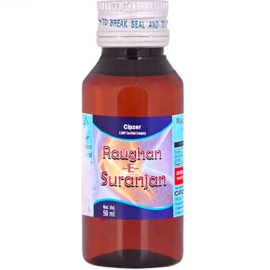 Cipzer Raughan-E-Suranjan - 50ml | Herbal Oil for Joint Pain, Swelling, Arthritis & Muscular Relief