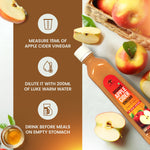 Vanalaya Apple Cider Vinegar - Bio-Fermented Daily Wellness Tonic, 500ml