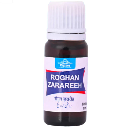 Cipzer Roghan Zarareeh - 10 ML | Herbal Unani Oil for Hair Growth, Dandruff, Scalp Nourishment & Strength