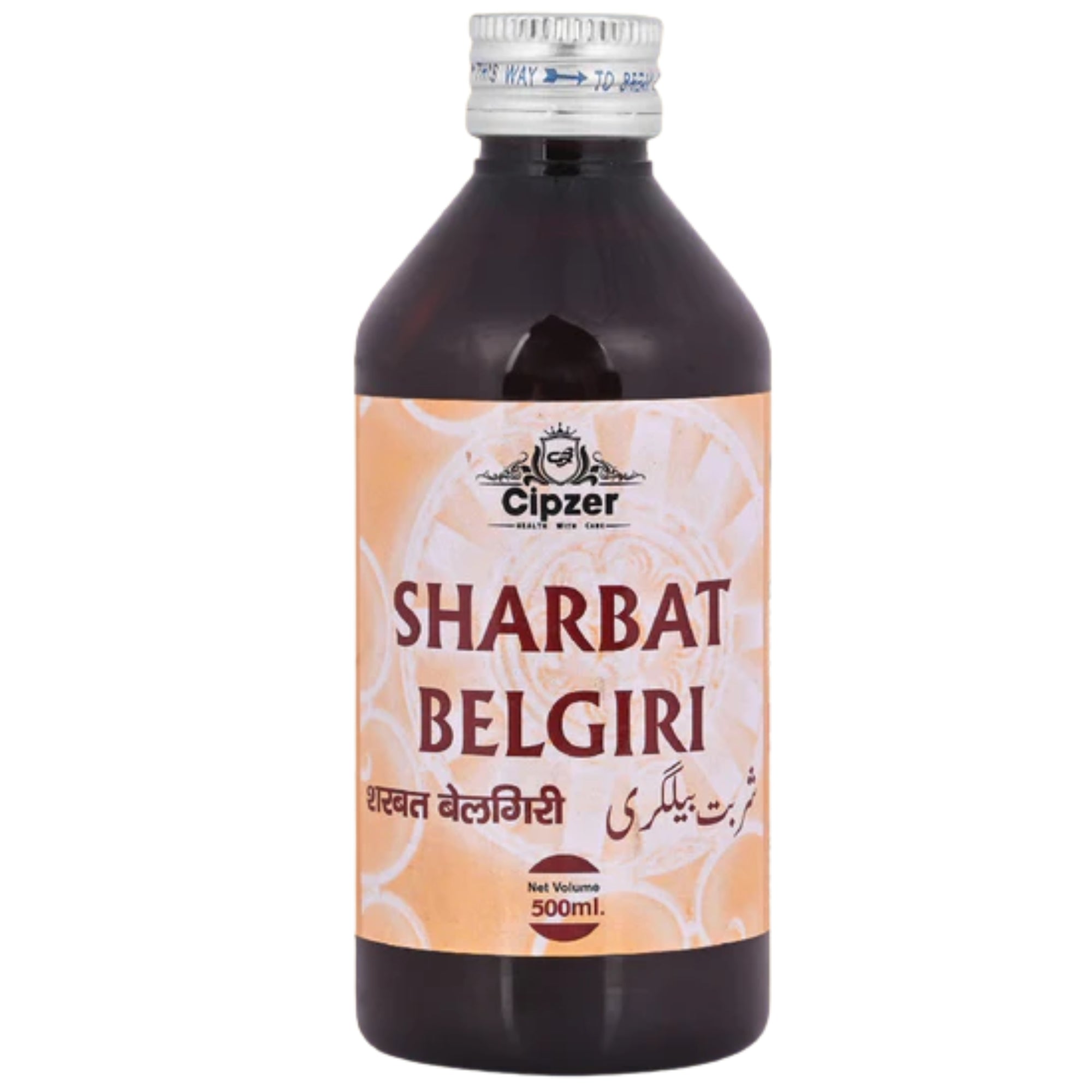 Cipzer Sharbat Belgiri - Natural Gut Harmony & Digestive Balance (500 ML)