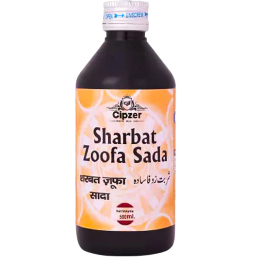 Cipzer Sharbat Zoofa Sada - 500ml | Useful in Phlegmatic Cough