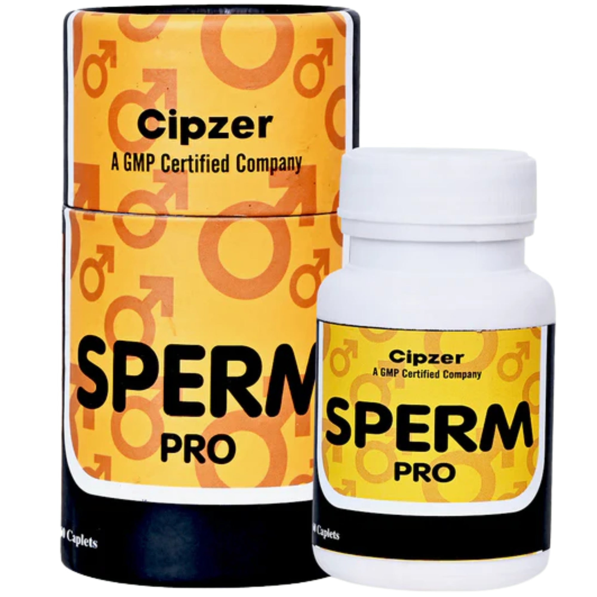 Cipzer Sperm Pro 60 Capsules | Boost Sperm Count, Motility, Male Fertility & Sexual Wellness