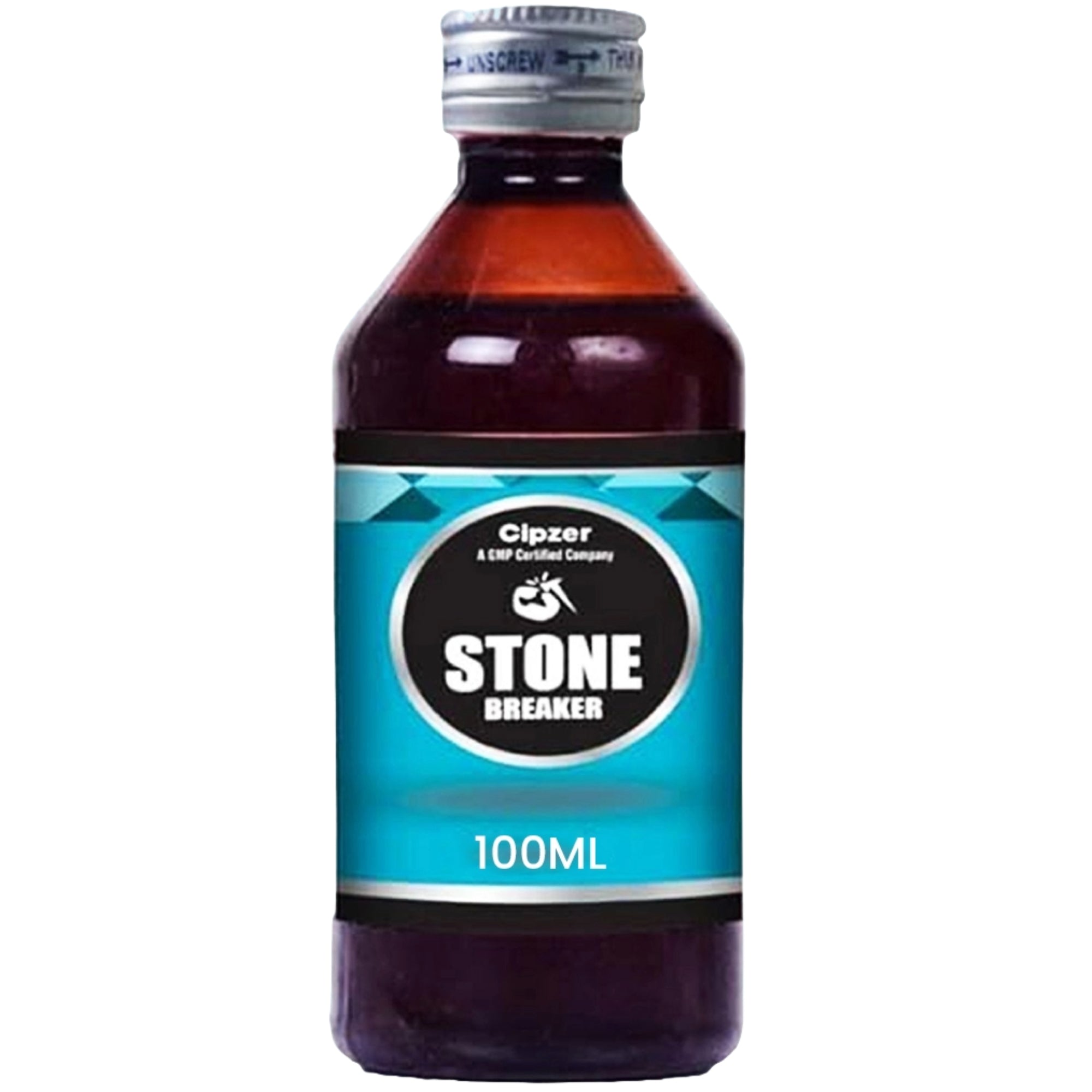 Cipzer Stone Breaker Syrup - 100 ML | Kidney Stone Relief, Urinary Tract Cleanser & Bladder Health