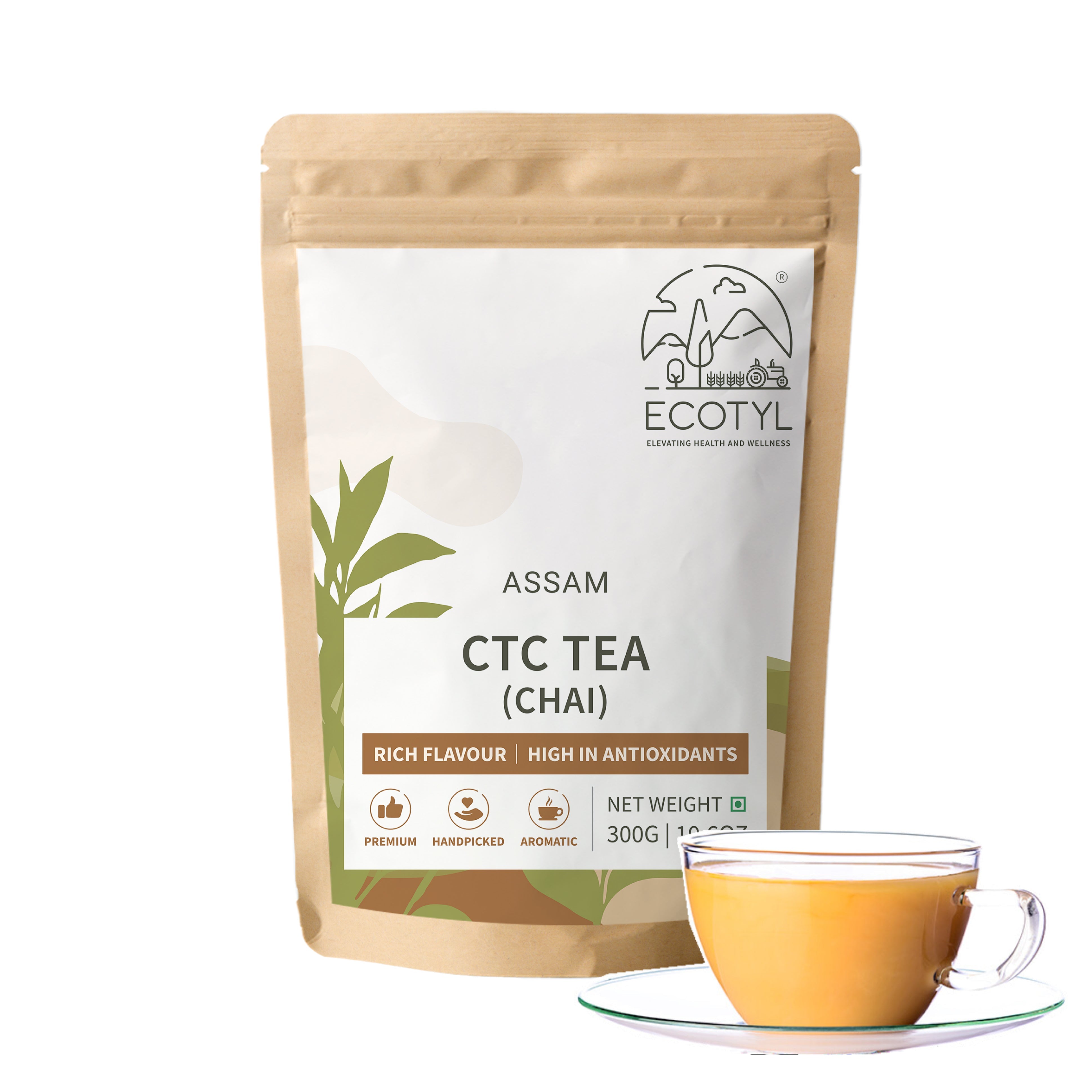 Ecotyl Assam CTC Tea - 300gm