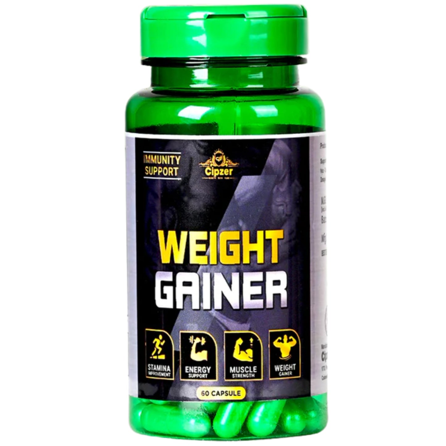 Cipzer Weight Gainer Capsule - 60 Capsules