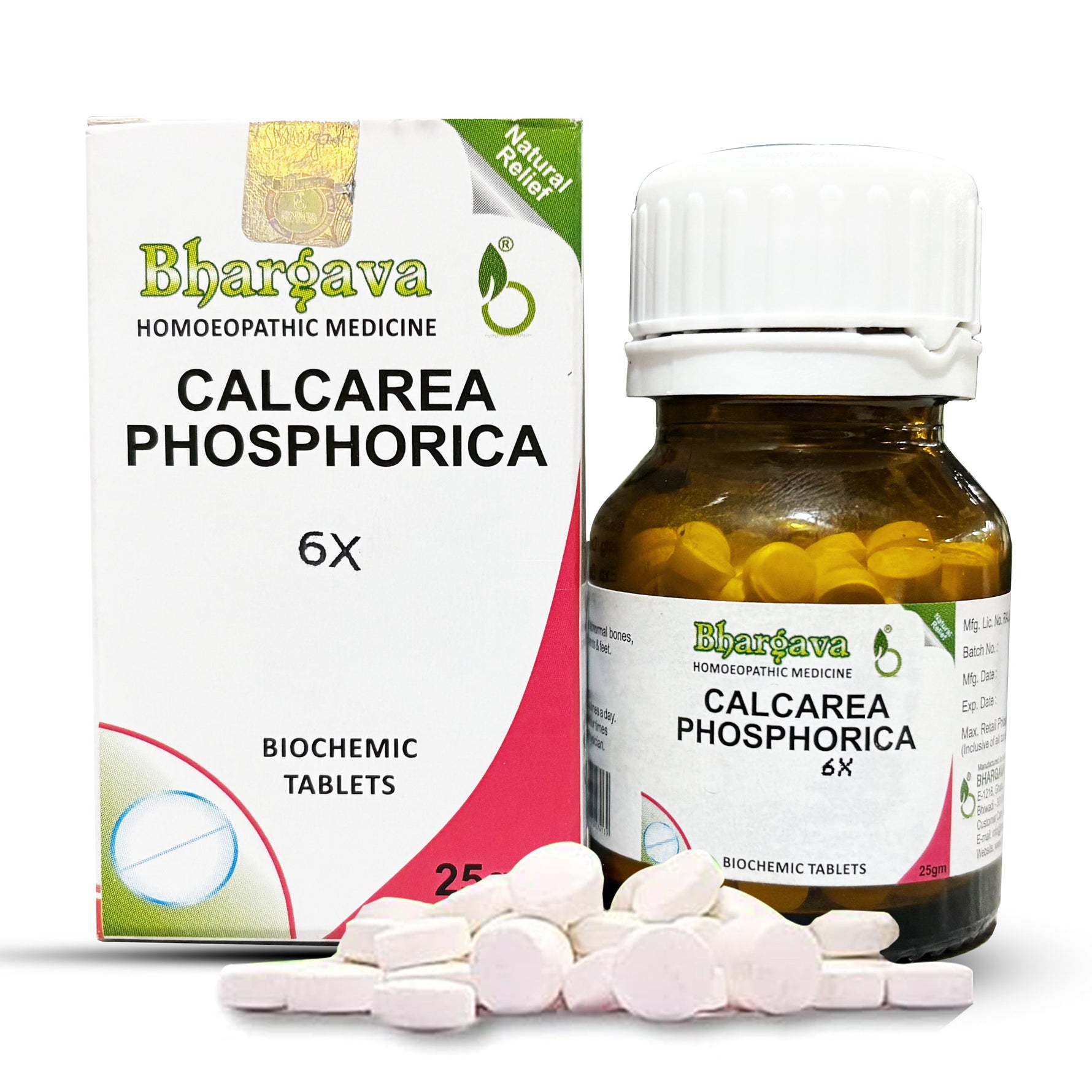 Bhagava Phytolab Calcarea Phosphorica 6X (25G) Tablets