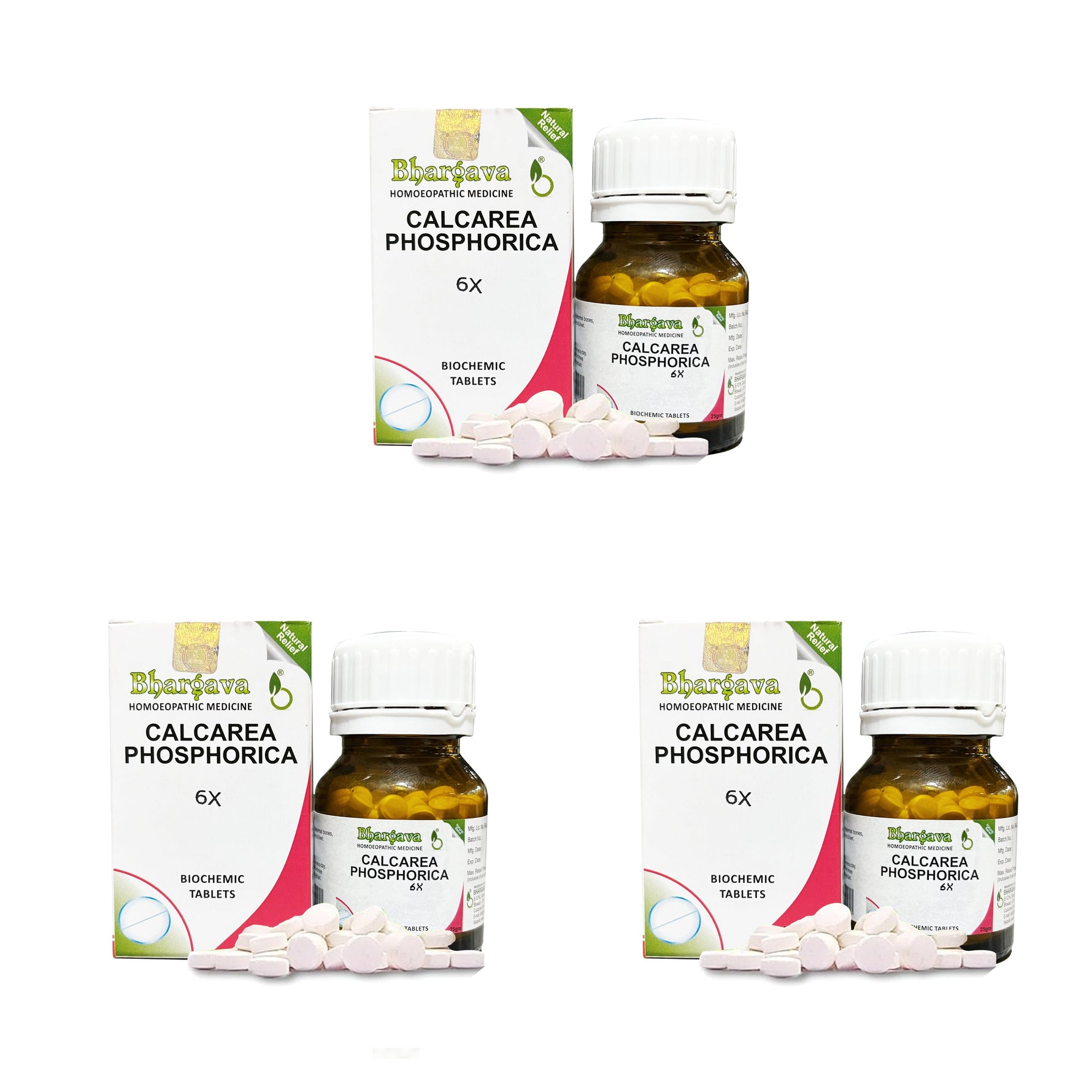 Bhagava Phytolab Calcarea Phosphorica 6X (25G) Tablets