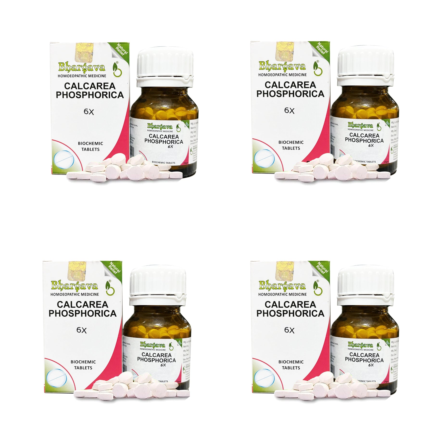 Bhagava Phytolab Calcarea Phosphorica 6X (25G) Tablets