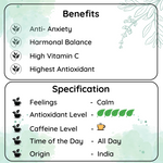 Radhikas Fine Teas Calming White Leaf - 50 gm