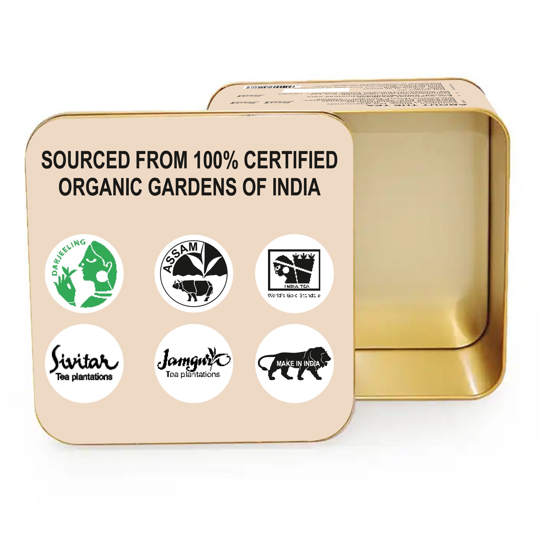 Radhikas Fine Teas Capricorn Earl Grey Tea - Zodiac Collection Master Planner Blend - 50gm