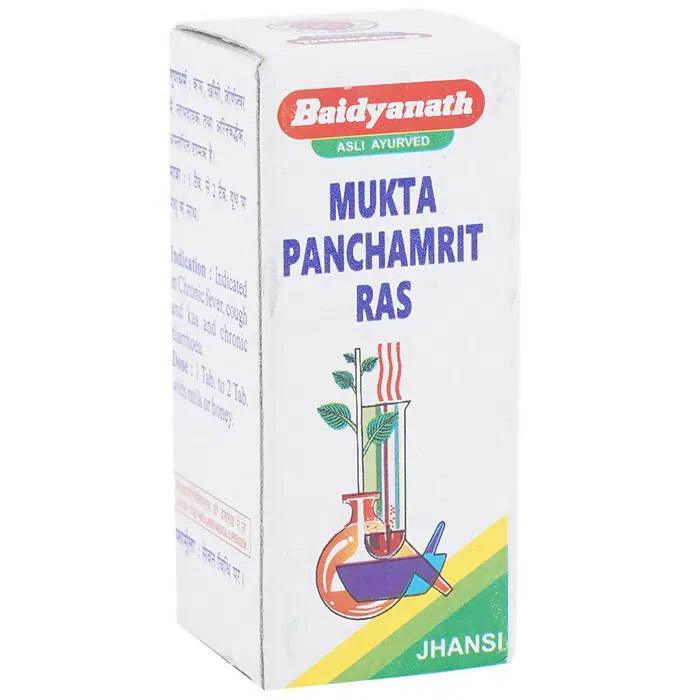 Baidyanath (Jhansi) Mukta Panchamrit Ras Tablet