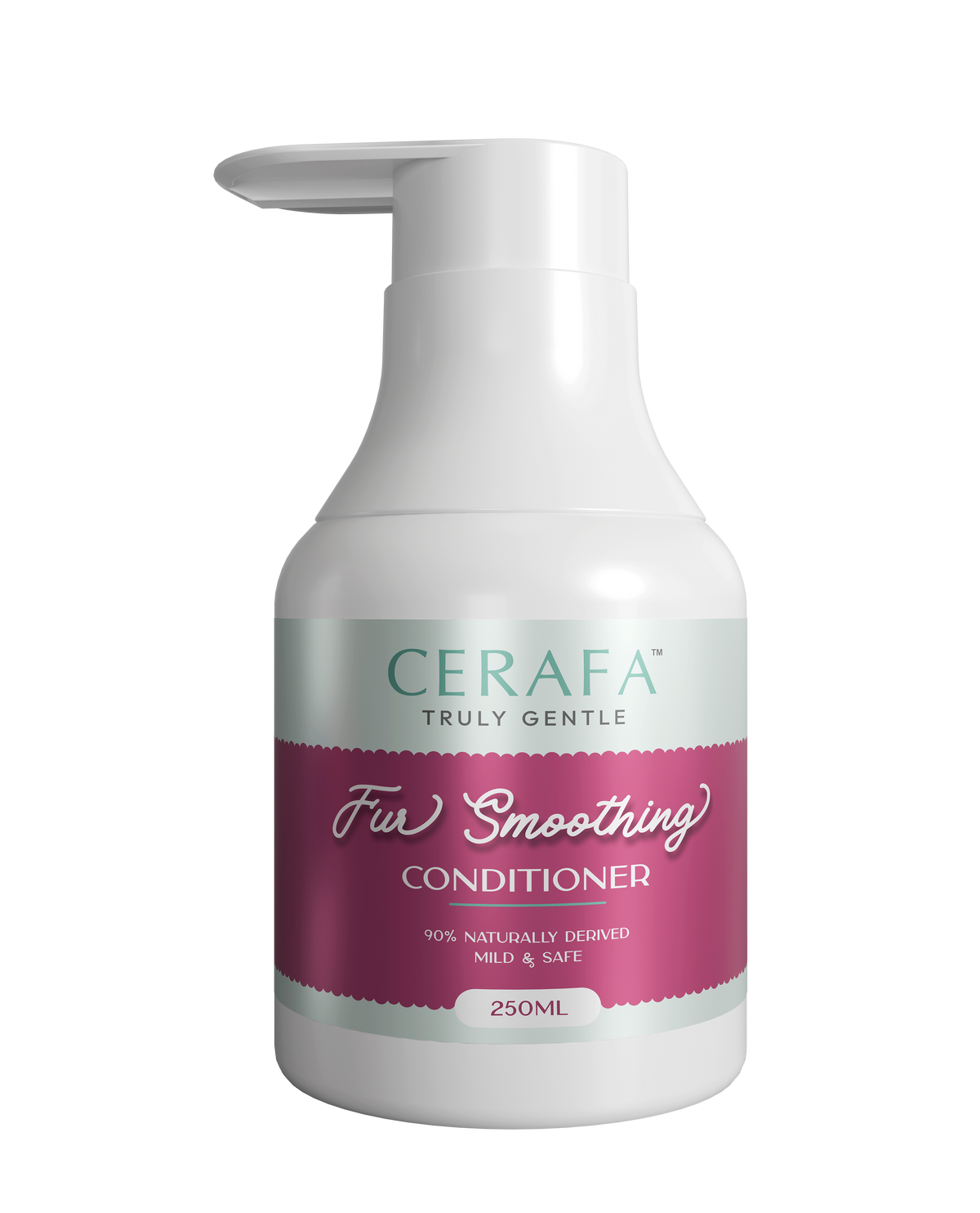 Cerafa Fur Smoothing Conditioner for Dogs & Cats | Herbal Pet Coat Conditioner | Helps Smooth Fur & Reduce Tangles | 250 ml