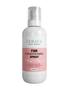 Cerafa Fur Conditioning Spray for Pets | Leave-On Detangling & Coat Smoothing Spray | Helps Reduce Tangles & Enhance Shine