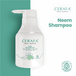 Cerafa Neem Shampoo for Dogs & Cats | Herbal Pet Skin & Coat Cleansing | With Neem, Turmeric & Aloe Vera | 200 ml