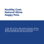 Cerafa Natural Pet Conditioner | Herbal & Plant-Based Coat Conditioner for Pets | Softness, Shine & Smooth Fur