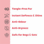 Cerafa Fur Conditioning Spray for Pets | Leave-On Detangling & Coat Smoothing Spray | Helps Reduce Tangles & Enhance Shine