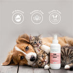 Cerafa Fur Conditioning Spray for Pets | Leave-On Detangling & Coat Smoothing Spray | Helps Reduce Tangles & Enhance Shine