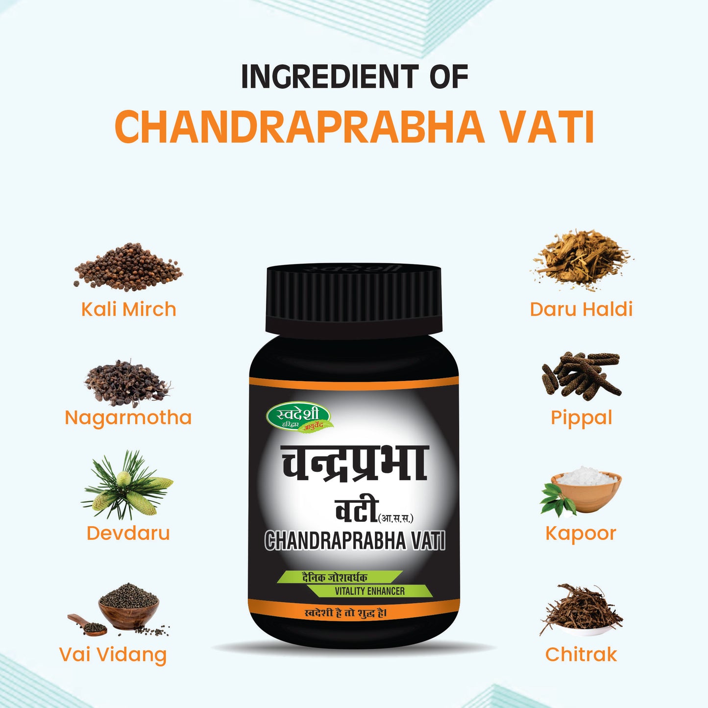 Swadeshi Chandraprabha Vati - 50gm