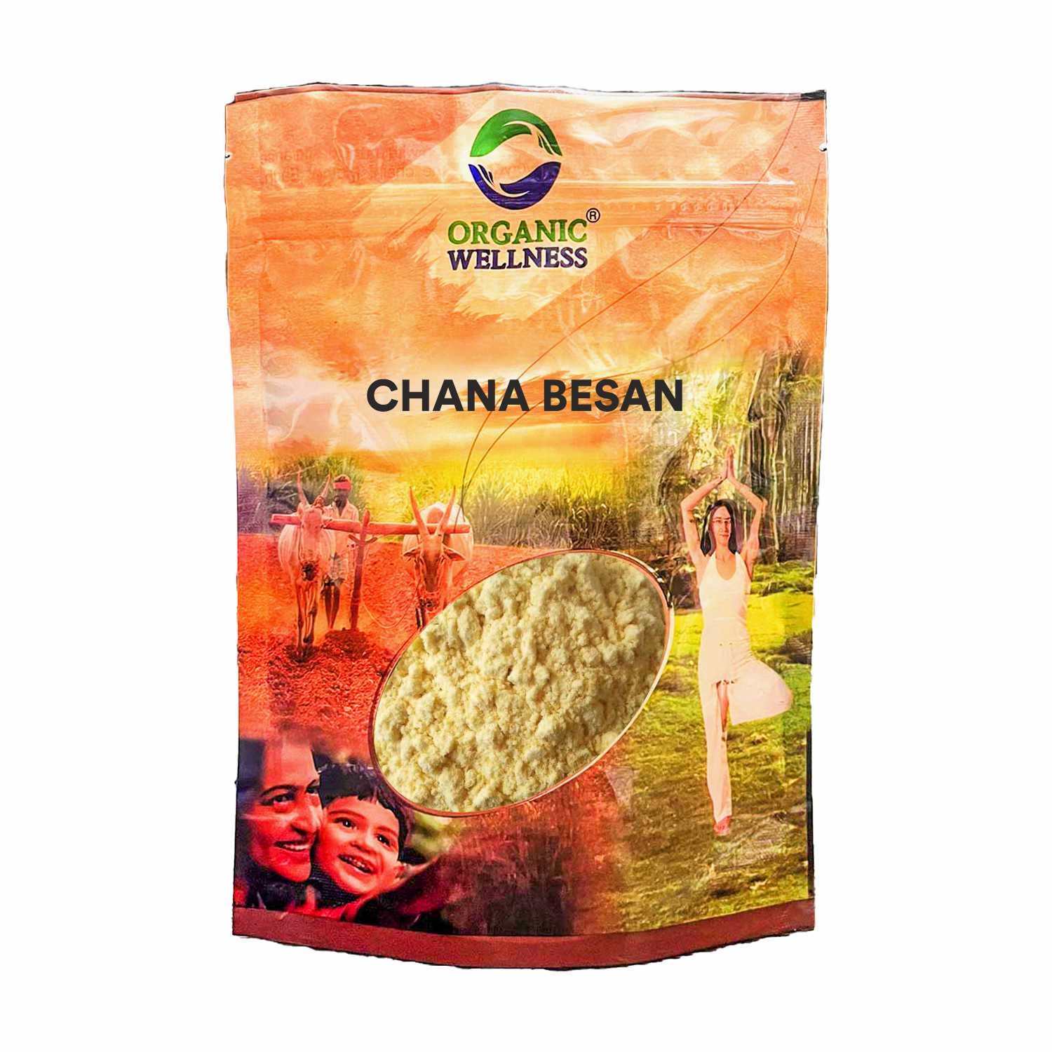 Organic Wellness Besan 450 grams