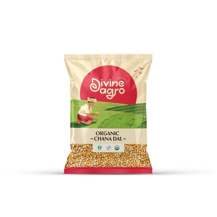 Divine Agro Chana Dal - 1kg