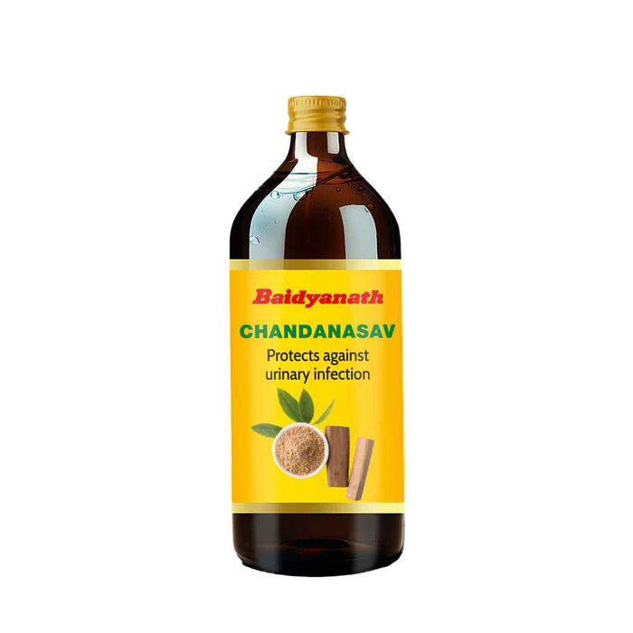 Baidyanath Chandanasav 450 ml | Ayurvedic Urinary Health & Urogenital Support Tonic