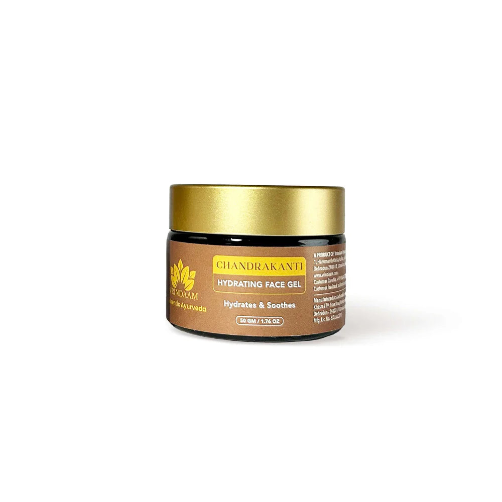Vrindaam Chandrakanti Hydrating Face Gel - 50gm