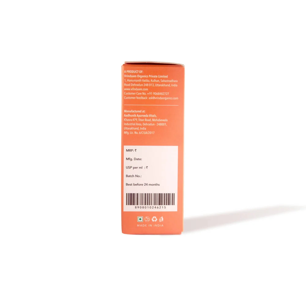 Vrindaam Chandrasaundraya Age Defying & Anti - Wrinkles Night Serum - 10ml