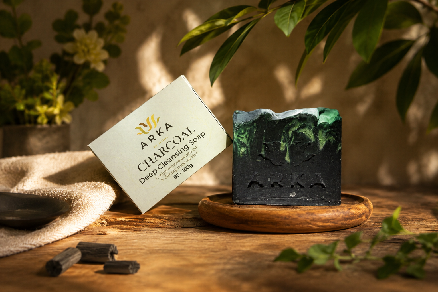 ARKA Charcoal Soap 75g