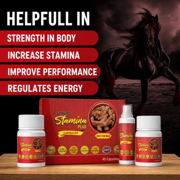 Divyashri Wellness Super Stamina Plus | Best Stamina Booster & Sex Power Ki Dava for Men | Extra Time Kit