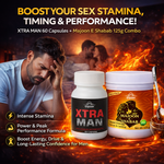 Cipzer XTRA MAN 60 Capsules + Majoon E Shabab 125g Combo | Intense Stamina, Power & Peak Performance Formula | Boost Energy, Drive & Long-Lasting Confidence for Men